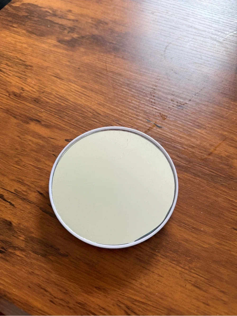 Round Cream small Wall Mirror – Unbranded